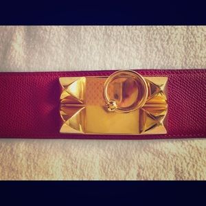Hermès Collier de Chien belt